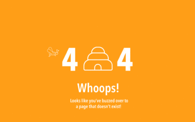 The Hive 404 page